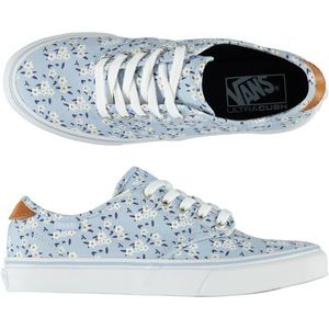 Vans Blue Floral Camden Deluxe