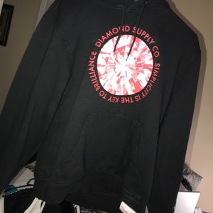 black hoodie