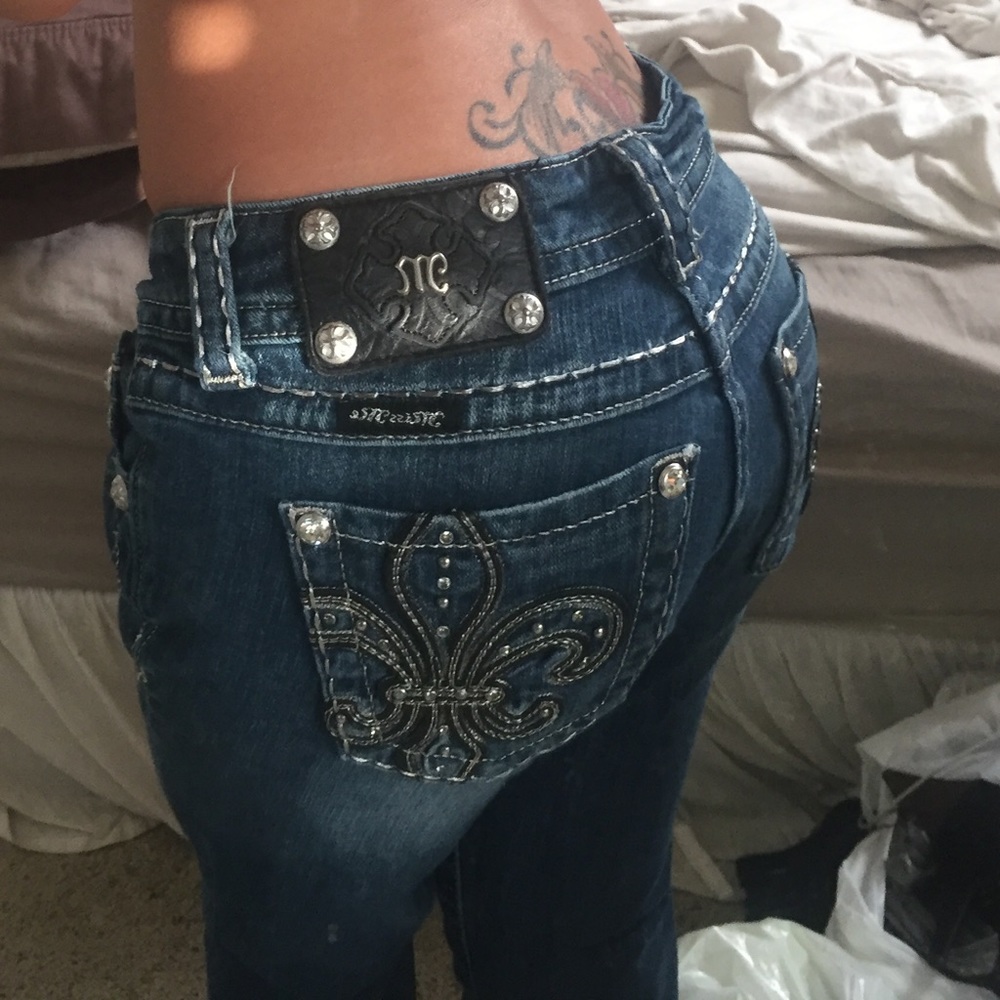 🚫SOLD🚫Miss Me jeans Easy Boot size 26
