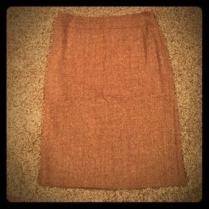 Tweed pencil skirt