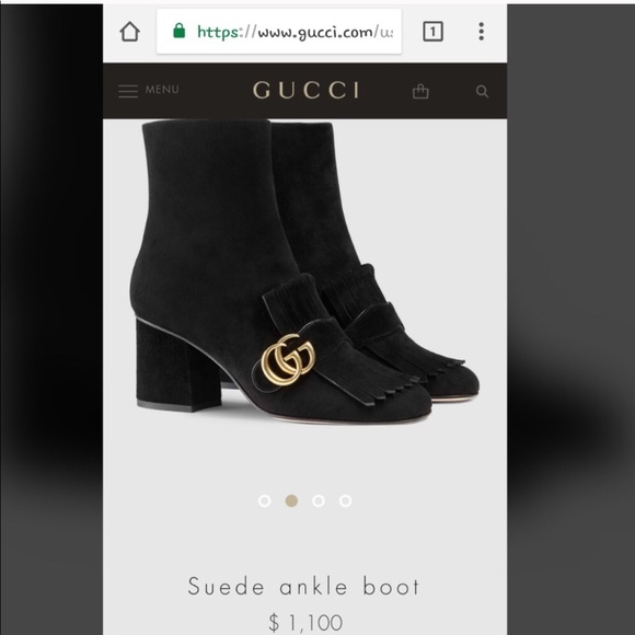 Gucci ankle boots 💯authentic - Picture 3 of 3