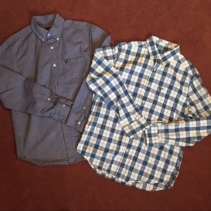 Men's AEO button up bundle
