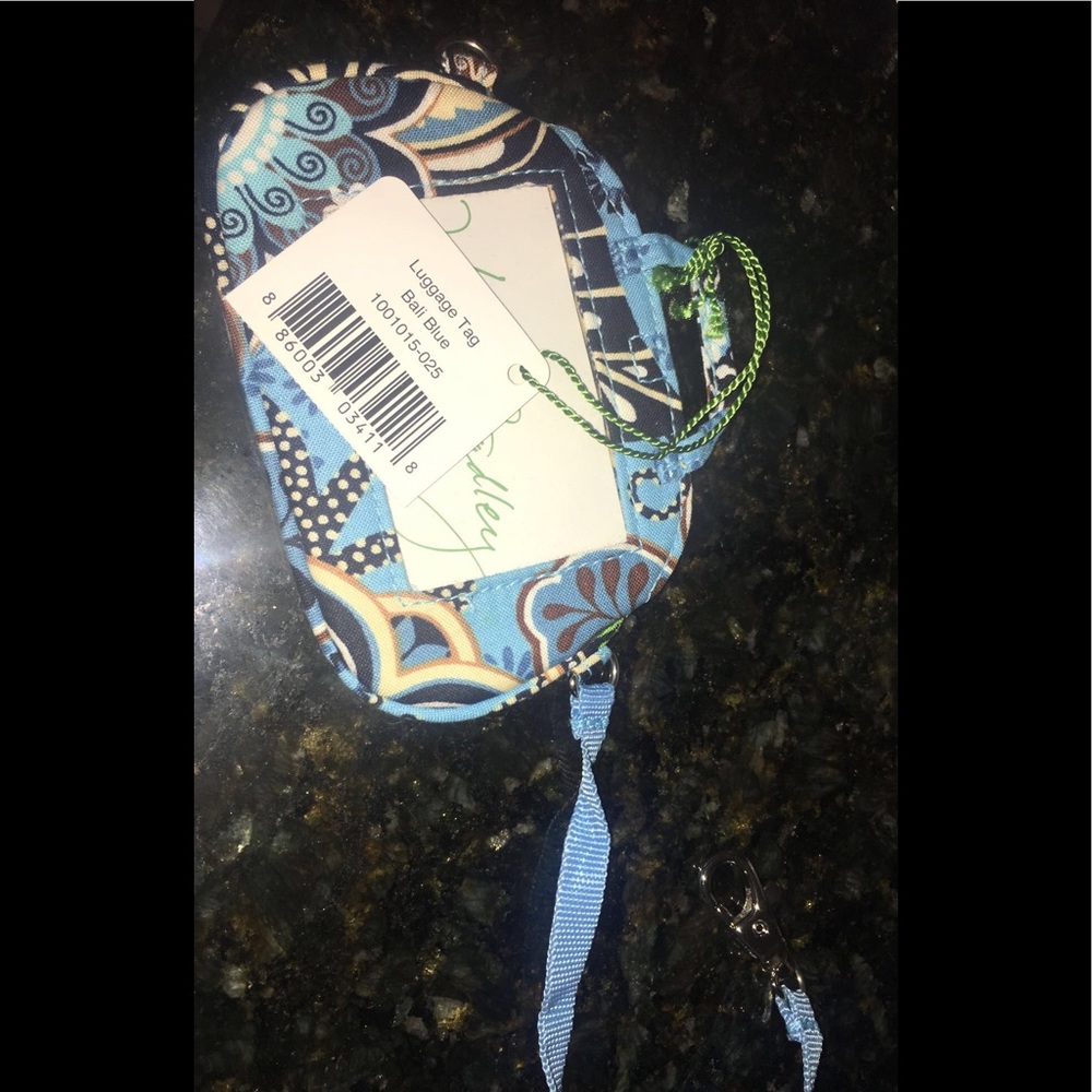 Vera Bradley luggage tag