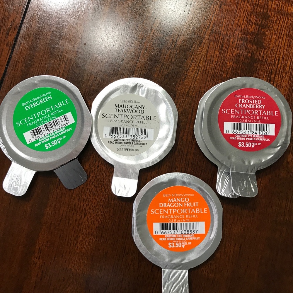 In car scents from Bath and Body works