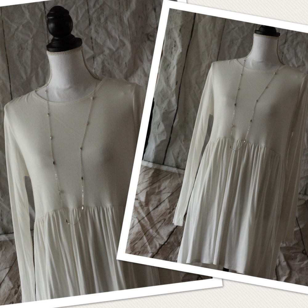 Peplum Knit Tunic/Dress