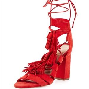 Loeffler Randal Luz Tassel Sandals