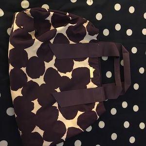 Authentic Kate Spade purple polka dot purse