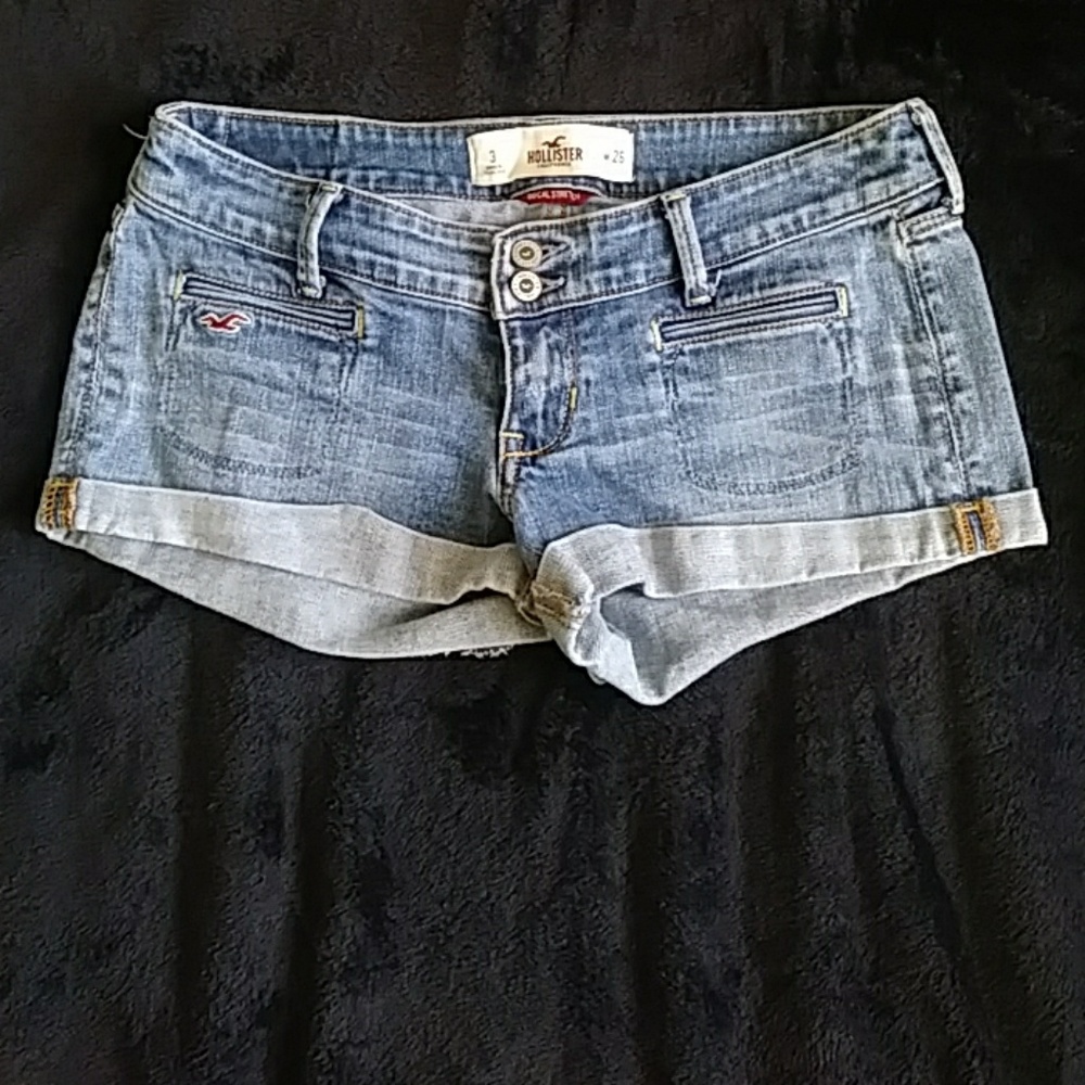 Denim Hollister Shorts