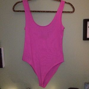 💕Forever 21 Hot Pink Body Suit💕