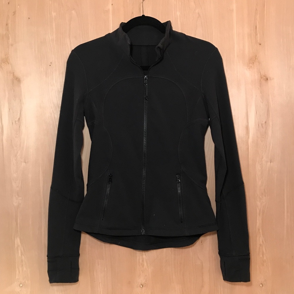 Black Lululemon Define Full Zip Jacket