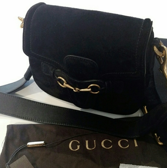 ❌SOLD❌❣️GUCCI Lady Web❣️Leather Suede Bag - Picture 3 of 8