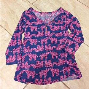 Tusk In Sun Lily Pulitzer Top
