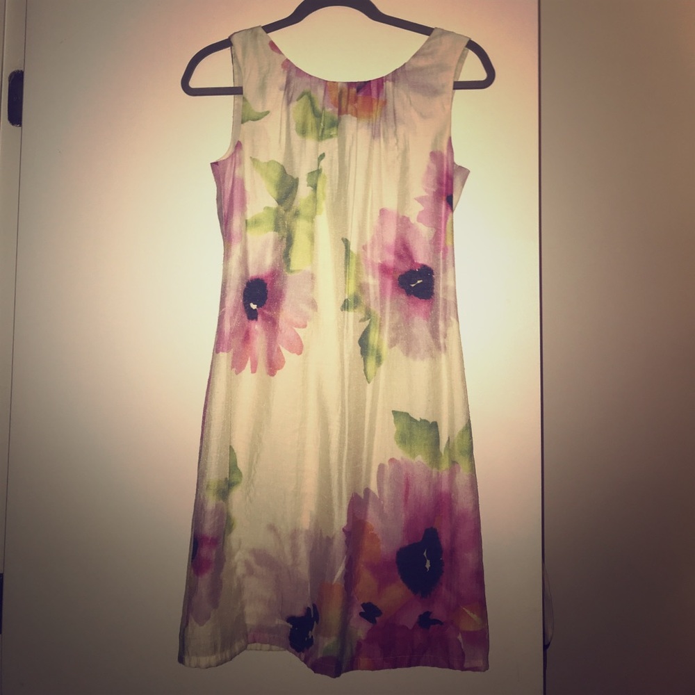 Loft floral shift dress 2P