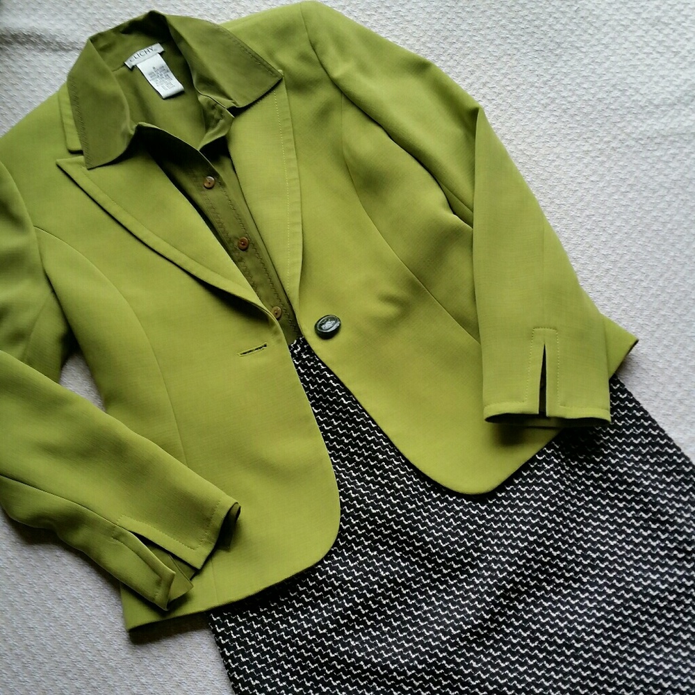 Talbot Sz 10 Pencil Nubby Black&White Career Skirt