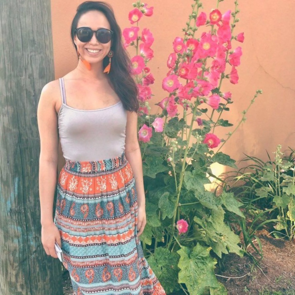 Multicolored Maxi Skirt