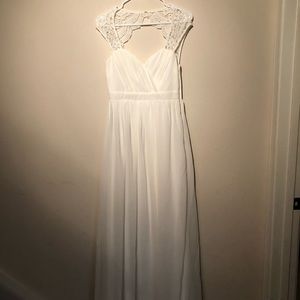 Lulu’s white maxi dress