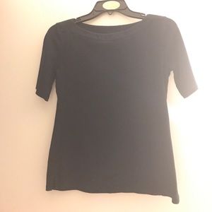 Talbots weekend tee shirt navy T shirt