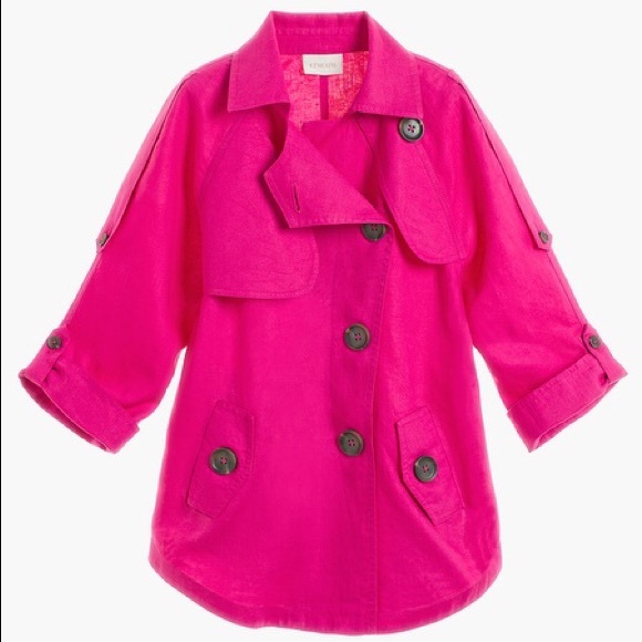 NWT CROPPED LINEN JACKET - Picture 3 of 4