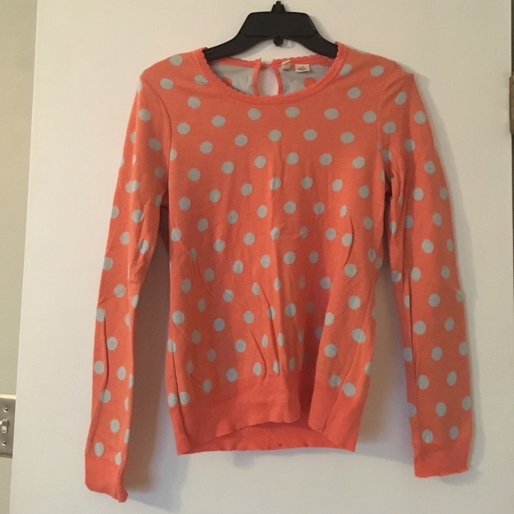 Moth for Anthropologie Polka Dot Sweater