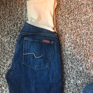 7 for all mankind maternity jeans