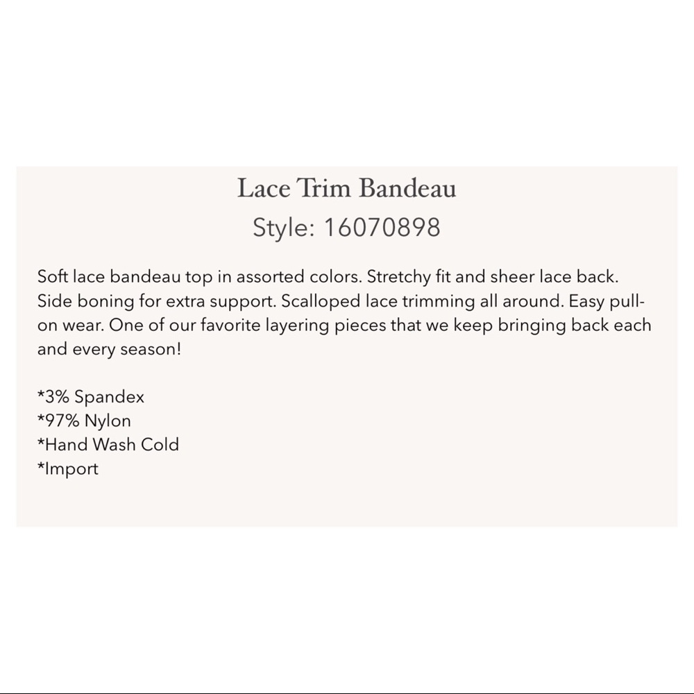 FREE PEOPLE 🌟Lace Trim Bandeau in Boysenberry-NWT - Picture 3 of 5