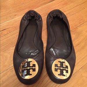 Tory Burch Leather Ballet Flats