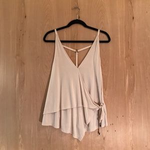 Free People 'Babe Town' Wrap Tank