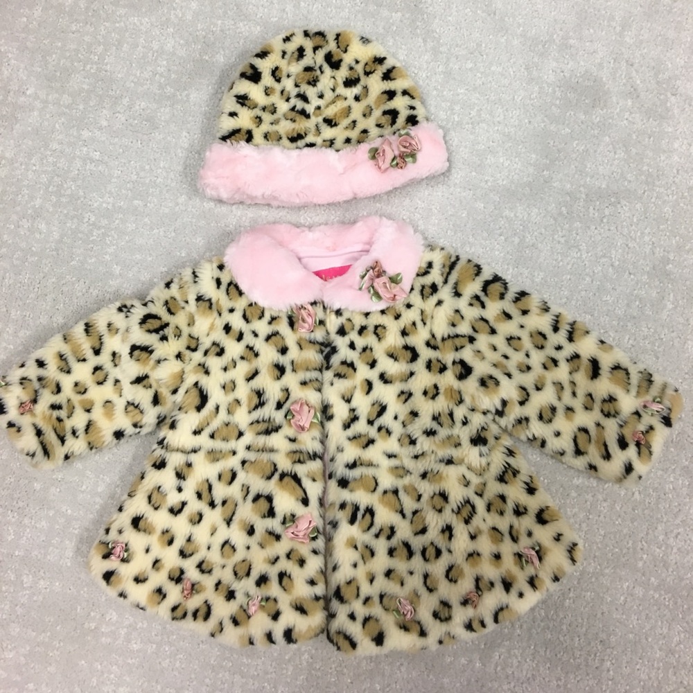 Kate Mack Leopard Coat and Hat
