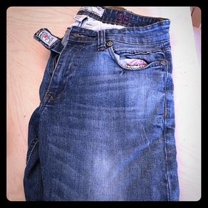 Men’s jeans, gently worn