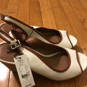 White wedge NY&Co Heels