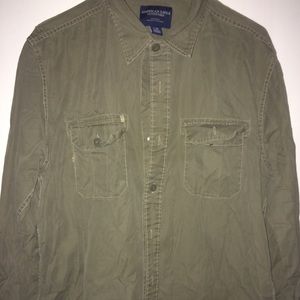 American Eagle long sleeve over shirt