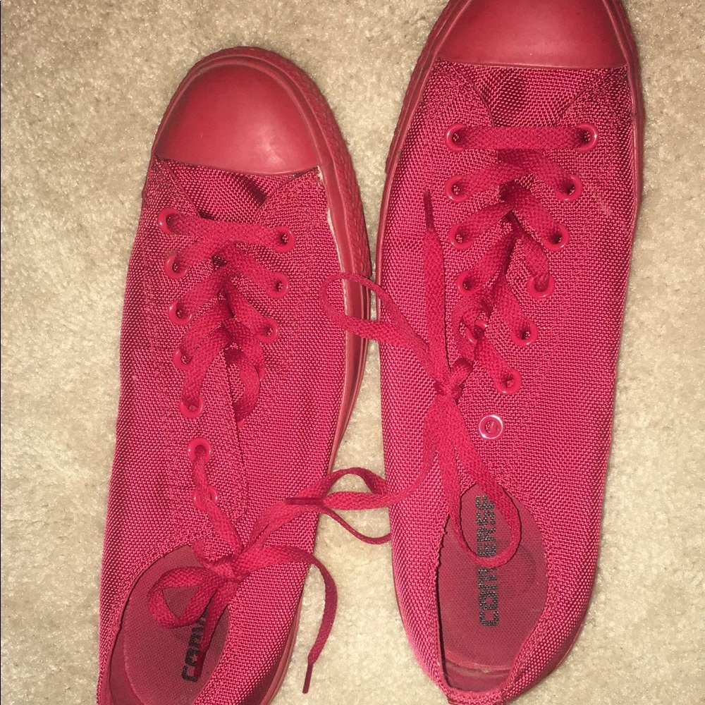 Red converse