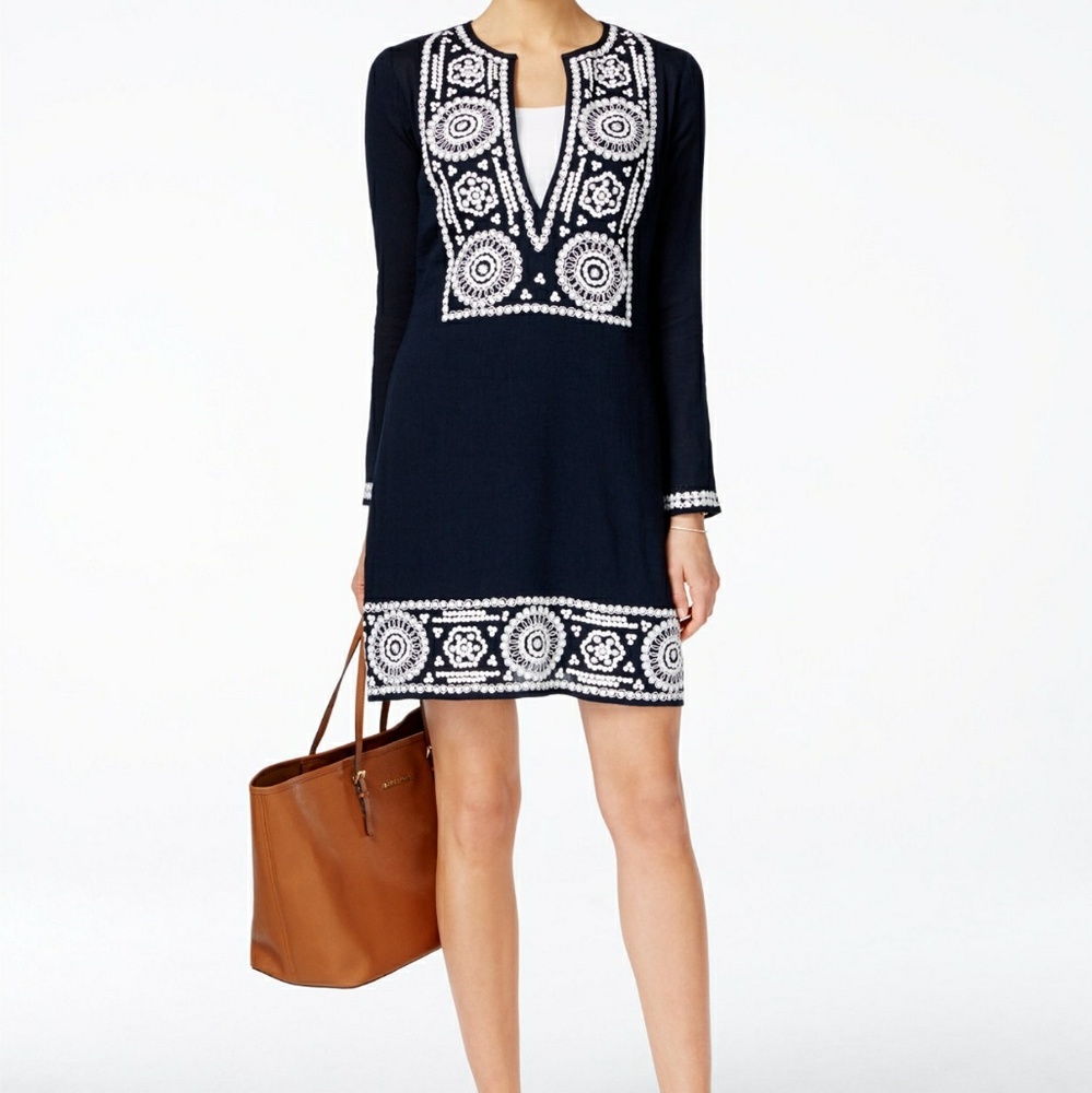 Michael Kors Embellished Tunic Dress