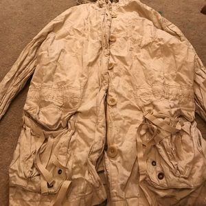 Gap jacket with vest inside.