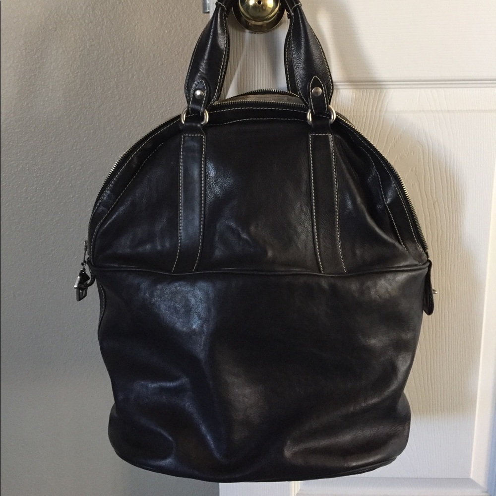 Barneys New York leather bag