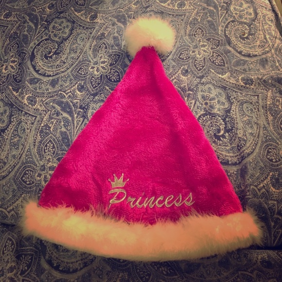 Claire's Accessories - Bright pink princess Santa hat Claire's Accessories - Bright pink princess Santa hat
