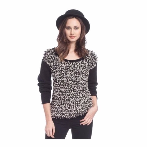 PLENTY by Tracy Reese LOOPY Black/Cream Small - Picture 2 of 7