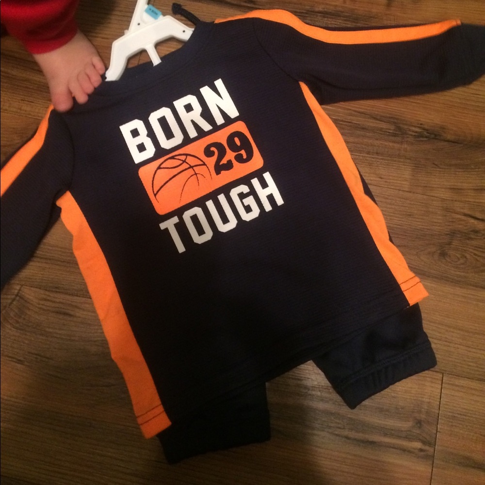 3-6 months long sleeve pant outfit