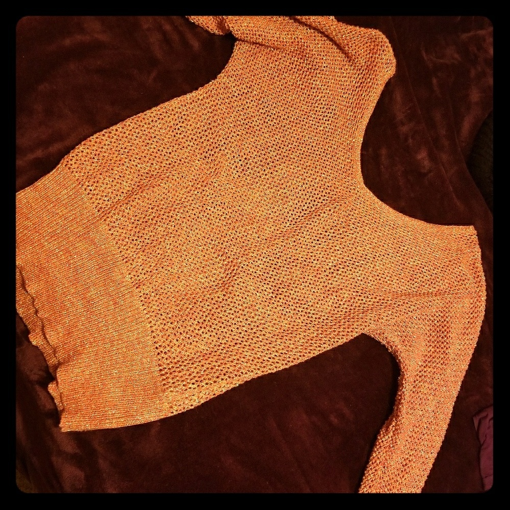 Off the shoulder sweater