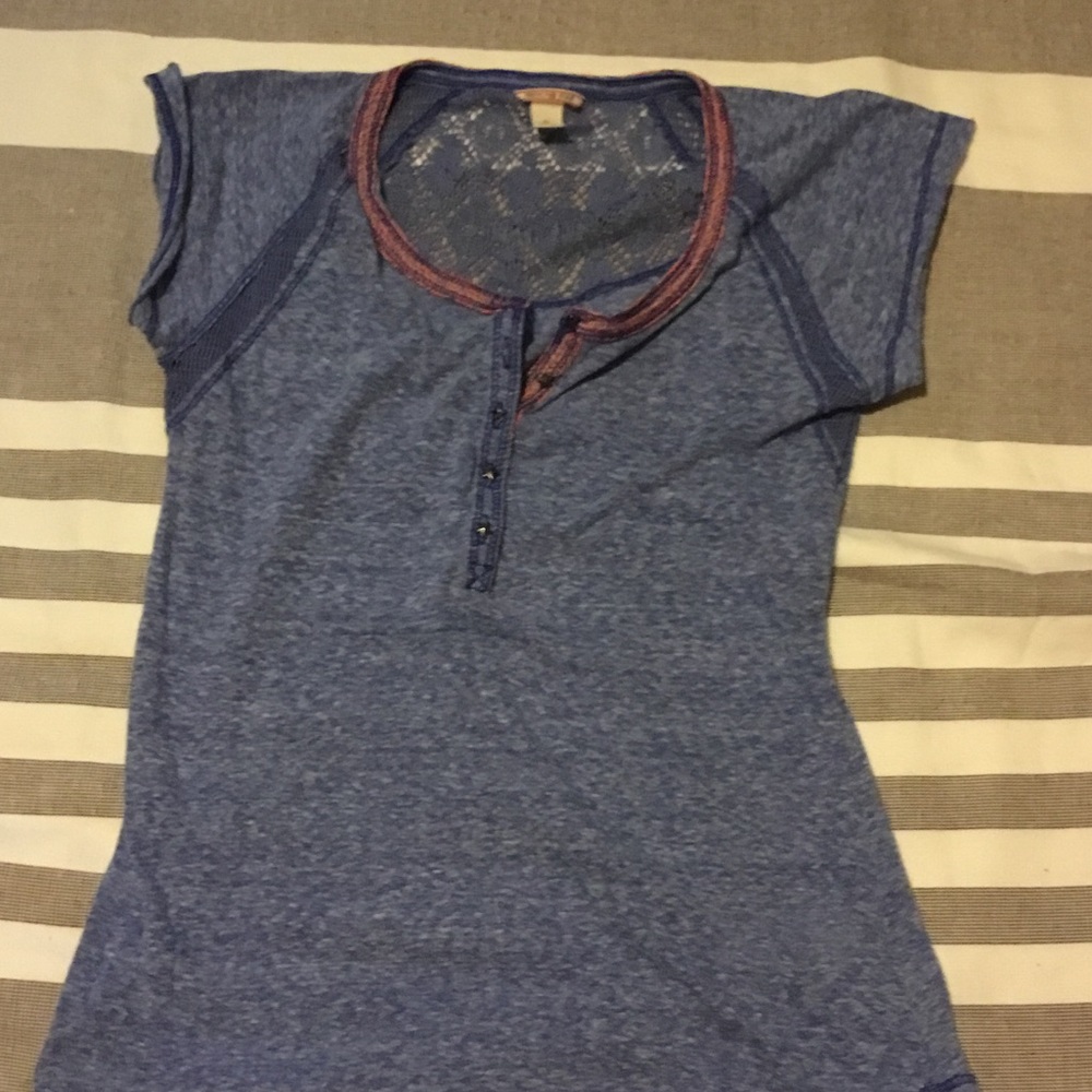 French Star Brand Cotton Polyester Blend Tshirt