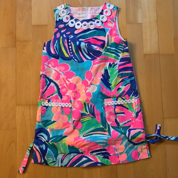 lilly pulitzer girls shift dress