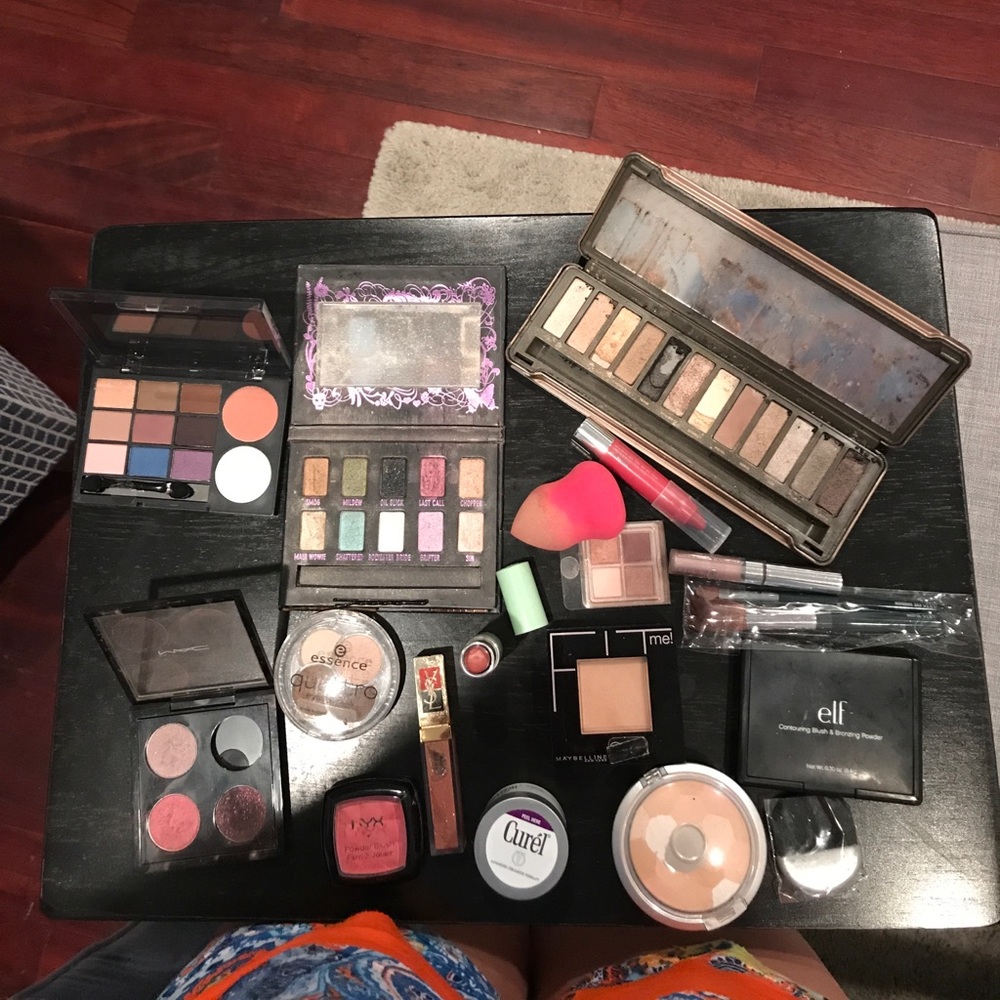 SOLD: Naked and Urban Decay MAC YSL makeup bundle