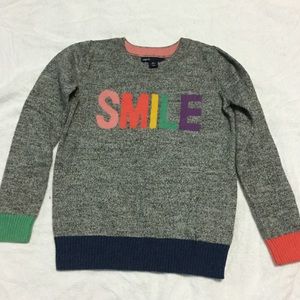 Gap long sleeve shirt gray size 6-7 small