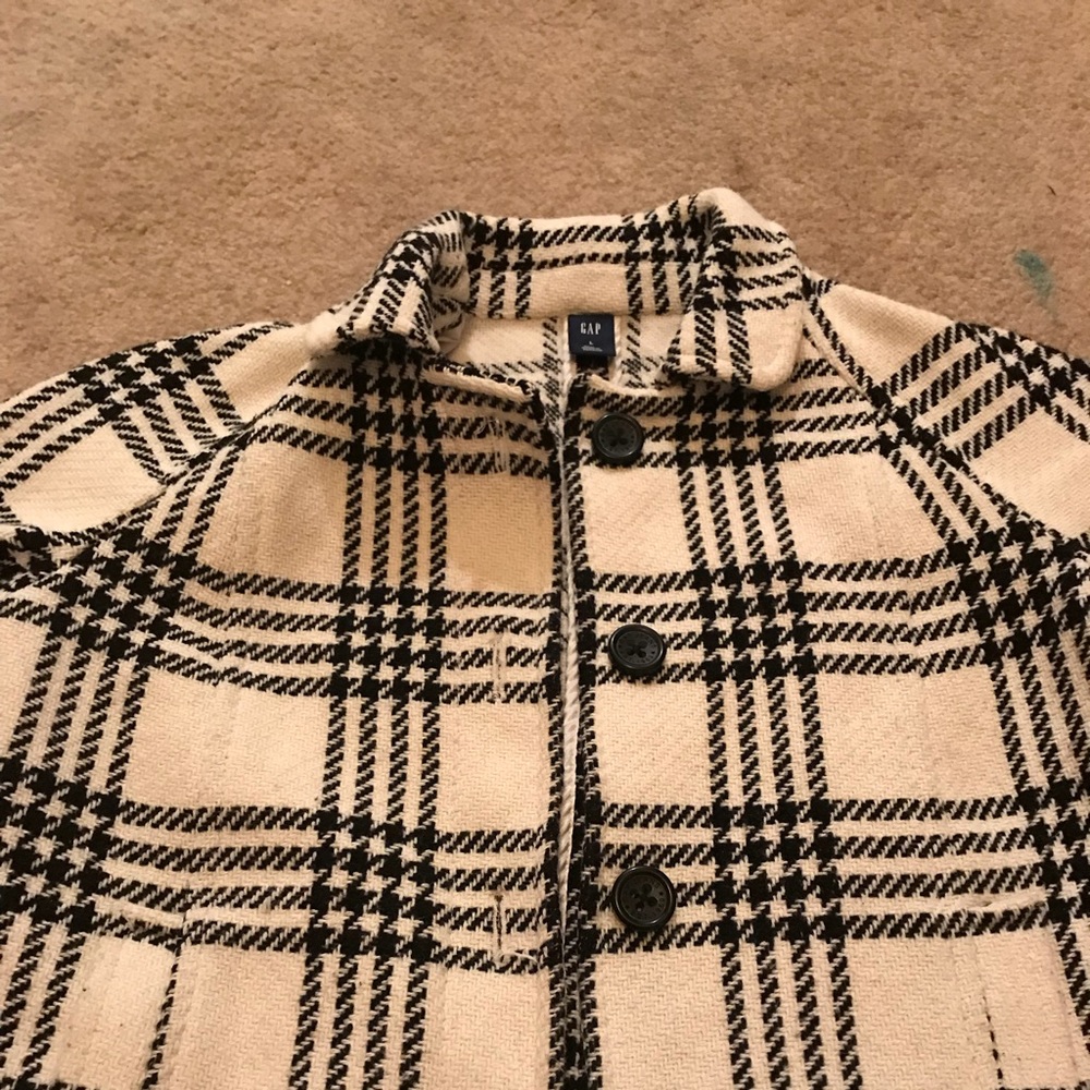 Black and white jacket