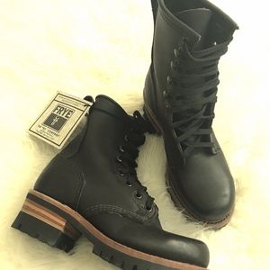 FRYE Logger 8G combat leather boot