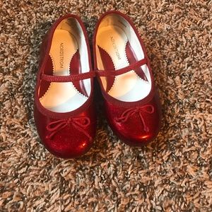 Red patent shoes (Nordstrom)