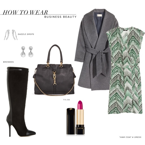 Size 7.5 NIB Shoe Dazzle Black Pointed Toe Boots - Picture 7 of 8