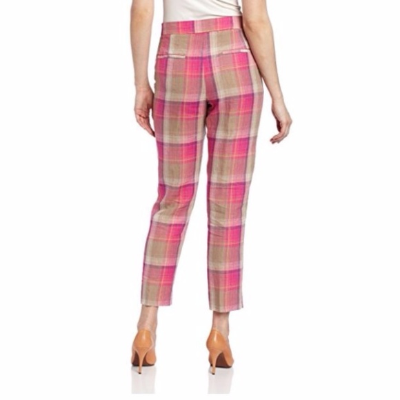 Pendleton Palisades Crop Wild Rose plaid Pants - Picture 5 of 5
