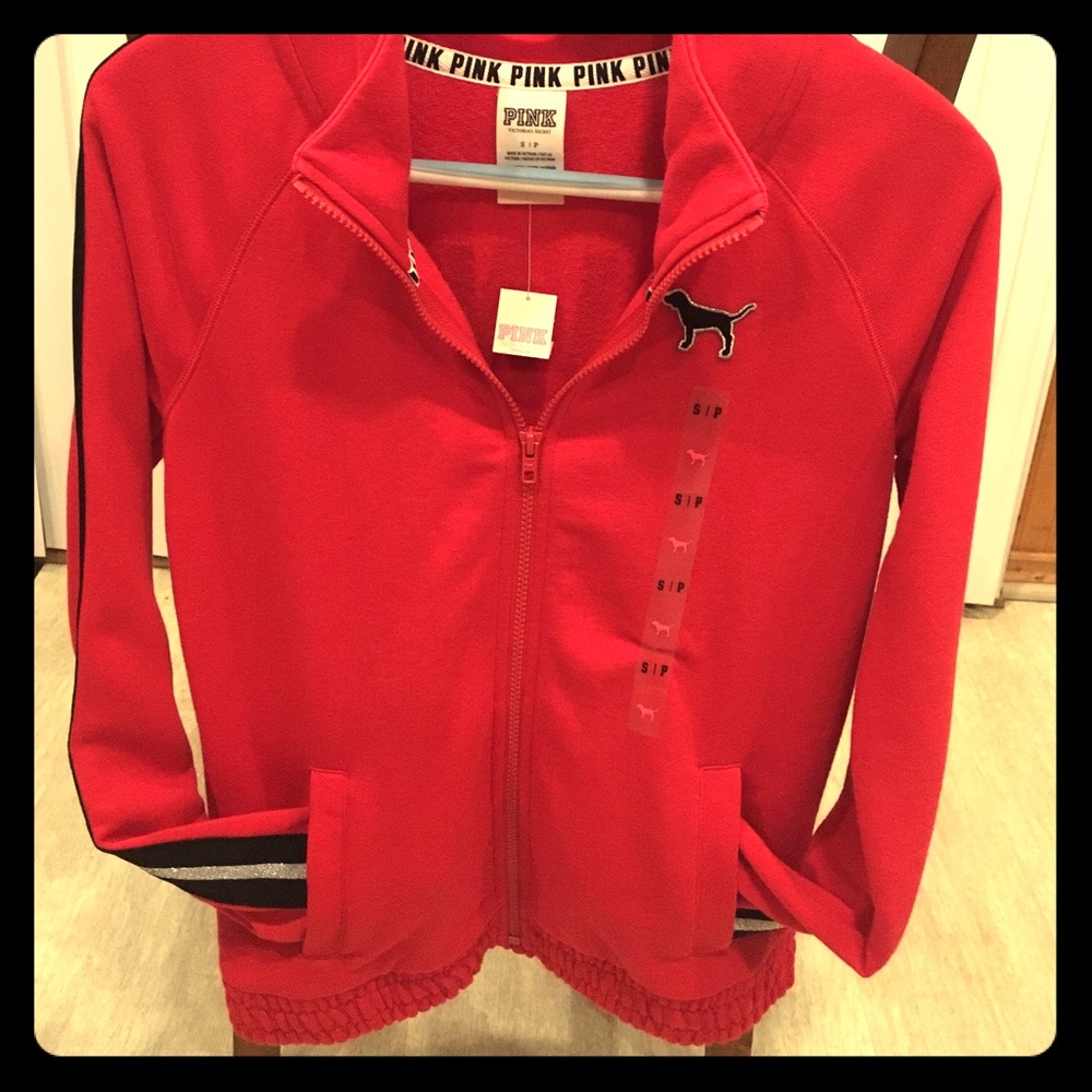 ❤️SOLD❤️ Victoria’s Secret PINK Red jacket
