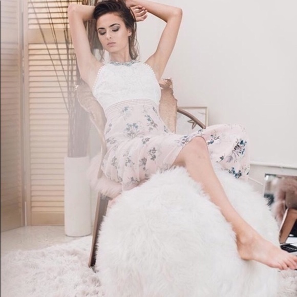 Floral Maxi Dress Size Large - Picture 4 of 5